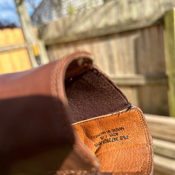 Frye brown Leather Chelsea Ankle Boots black 7.5 fall winter - Picture 14 of 16